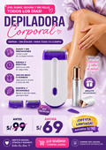 Depiladora Corporal Multiusos