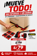 Kit Levanta Muebles sin esfuerzo.